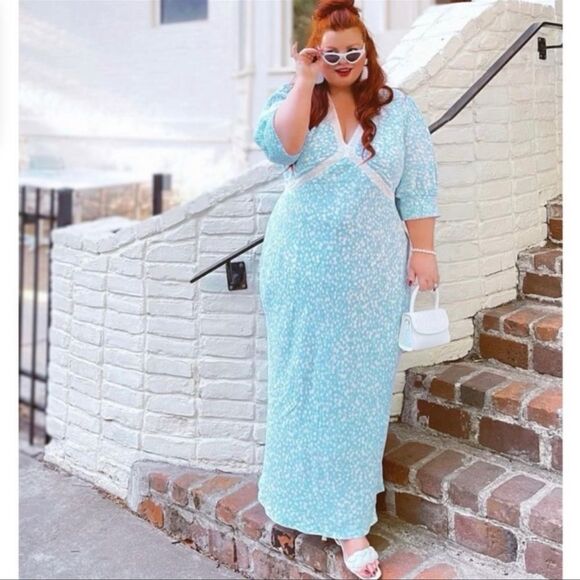 RIXO x Target Floral Puff Sleeve Swing Dress - Picture 3 of 5